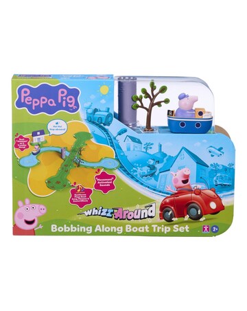 Peppa Pig Whizz Around Bobbing Along Boat Set