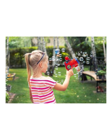 Bubble gun series - Spidey Bubble gun with light and sound effects.