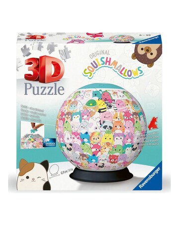 Squishmallows 3D Puzzle Ball, 73pc