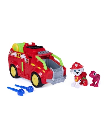 Paw Patrol Dino Themed Vehicle Marshall
