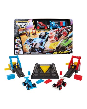 Monster Jam 1:64 Monster Motors Playset