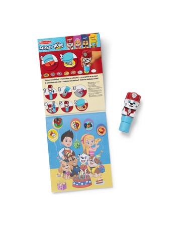 Melissa & Doug Sticker Wow! - Paw Patrol Marshall