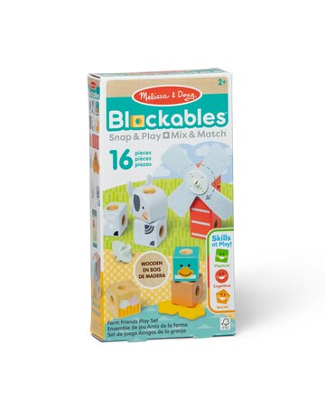Melissa & Doug - Blockables Farm Building Set