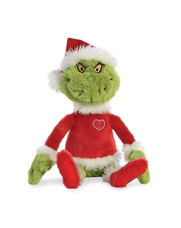 Santa Grinch Plush