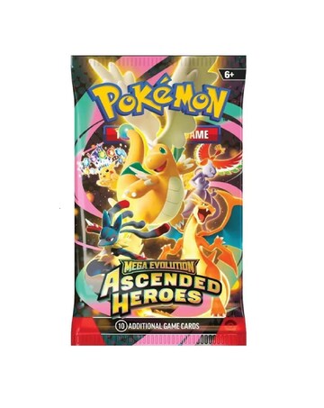 Pokemon Mega Evolution Ascended Heroes Elite Booster - 1 Pack