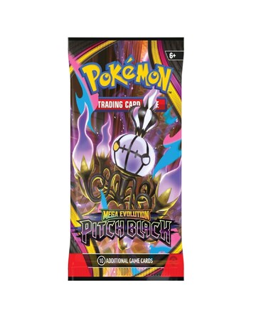 Pokemon TCG: Mega Evolution Pitch Black - Booster - 1 Pack