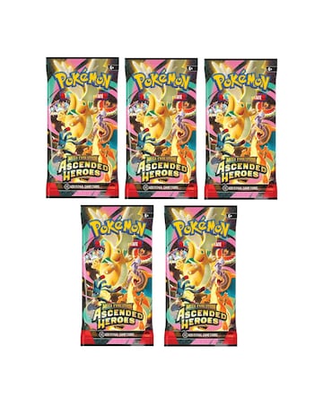 Pokemon Mega Evolution Ascended Heroes Elite Booster - 5 Pack