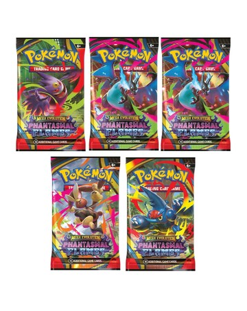 Pokemon Trading Card Game Mega Evolution -Phantasmal Flames 5 * Booster