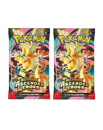 Pokemon Mega Evolution Ascended Heroes Elite Booster - 2 Pack