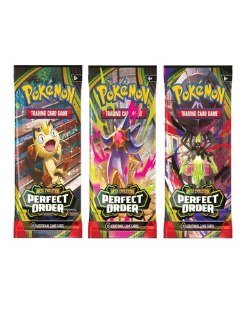 Pokemon Mega Evolution Perfect Order - 3 Pack