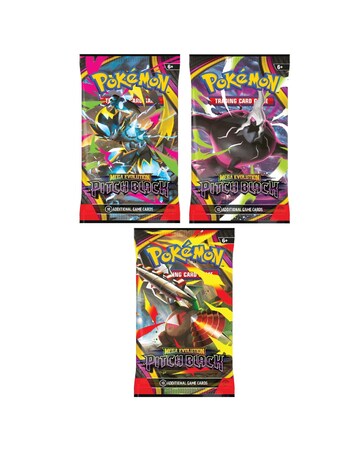 Pokemon TCG: Mega Evolution Pitch Black - Booster - 3 Pack