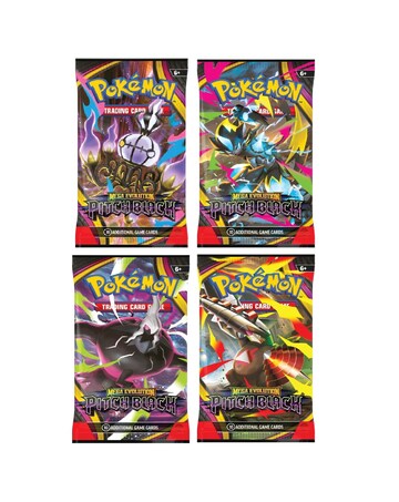 Pokemon TCG: Mega Evolution Pitch Black - Booster - 3 Pack