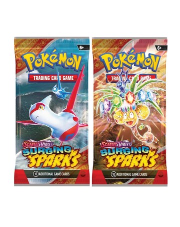 Pokemon TCG Surging Spark - Booster Pack * 2 - English