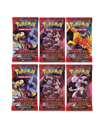 Pokemon Scarlet & Violet Destined Rivals Booster - 6 Pack