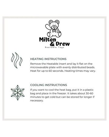 Milton & Drew Heatable Kitten Blooms
