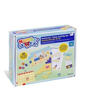 MathLink Activity Set Numberblocks 31?40