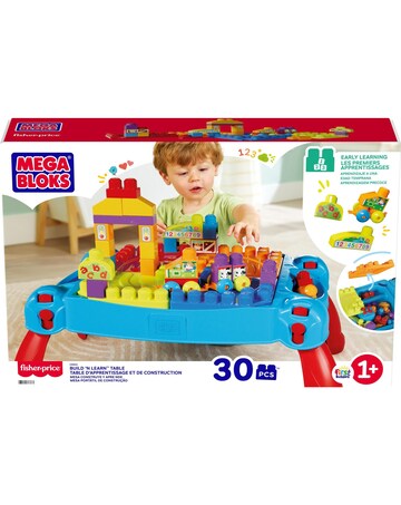 Mega Bloks Build N Learn Table