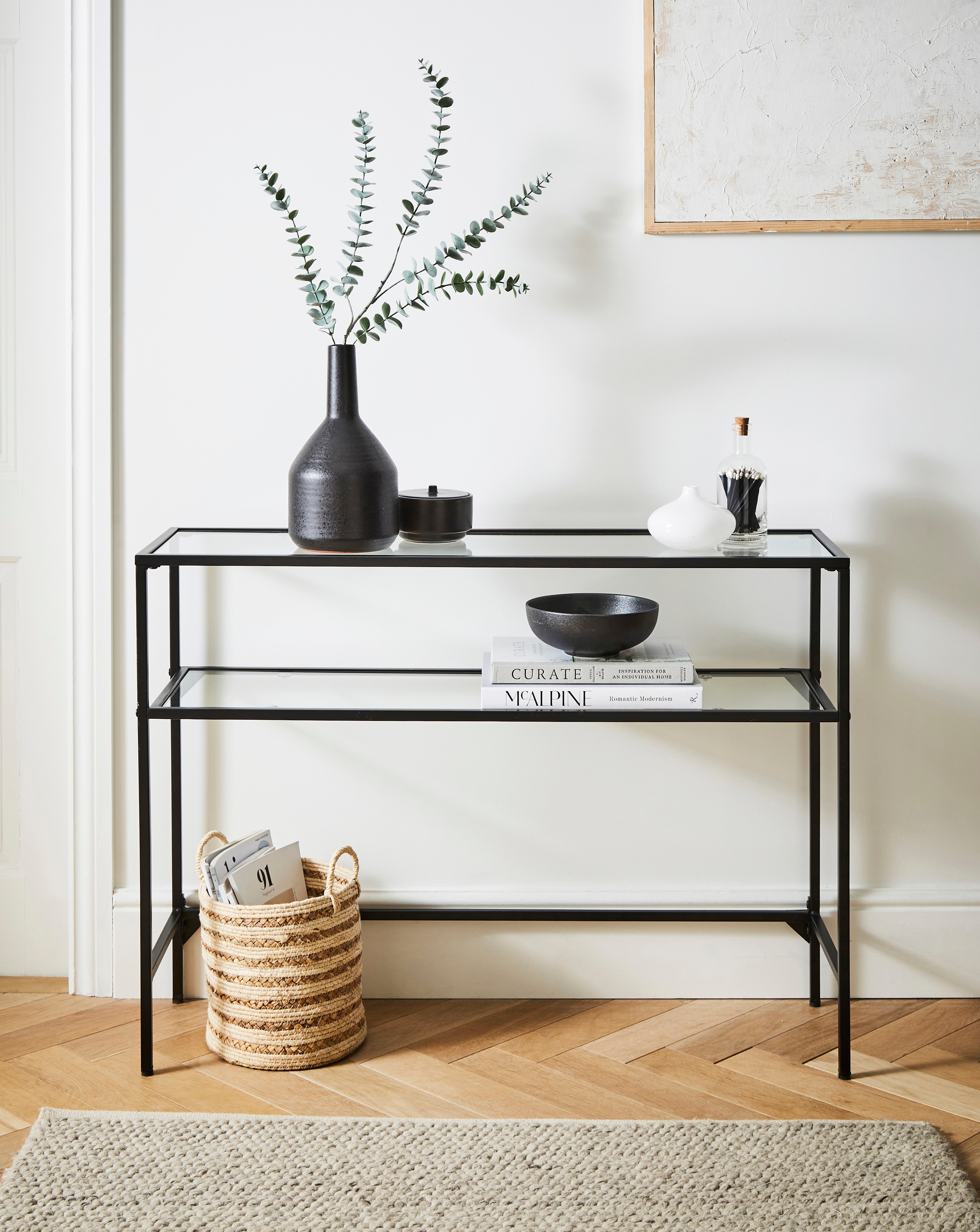 Regent Console Table - Black