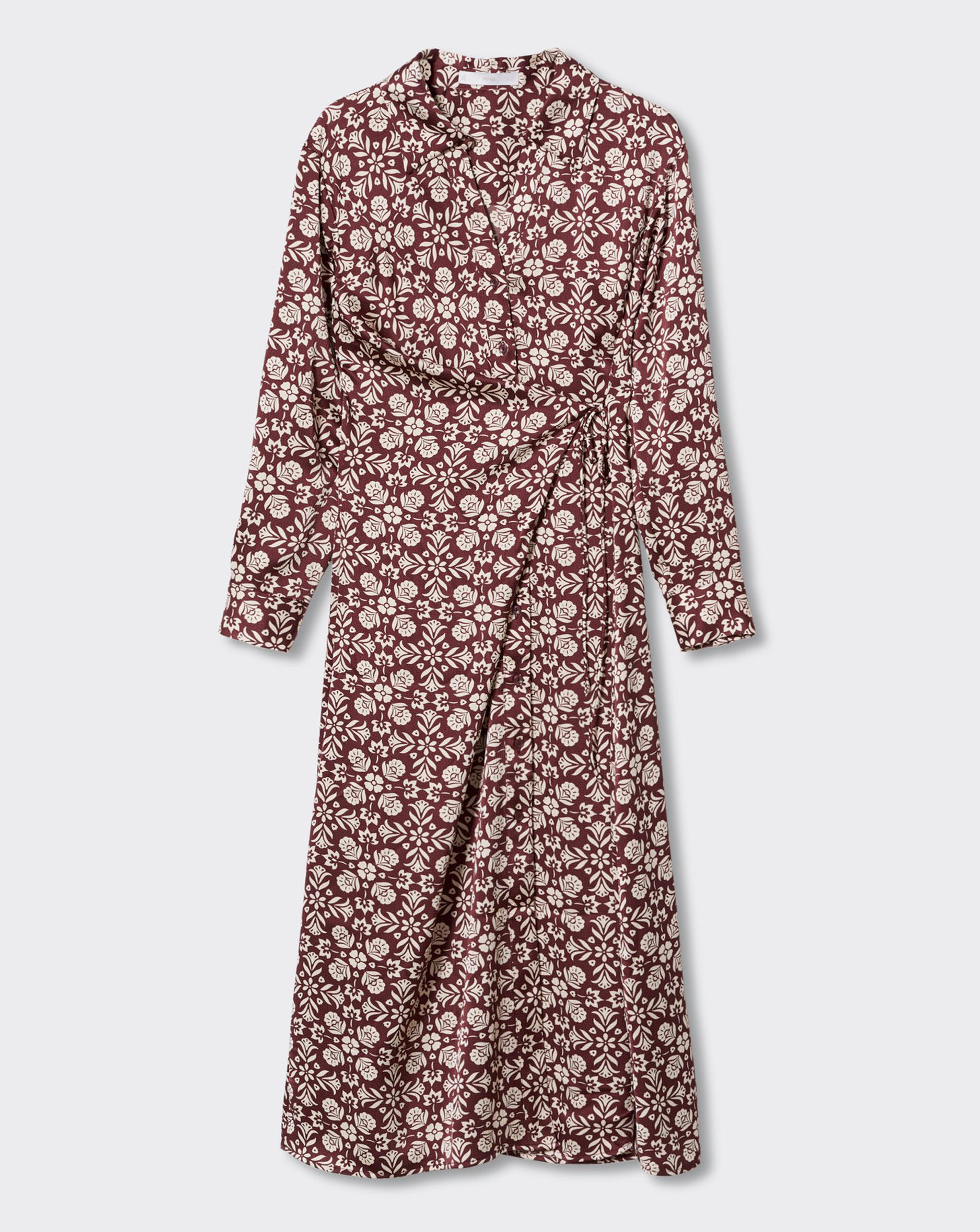 Mango Flowy Printed Dress