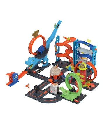 Hot City Transforming Race Tower Playset