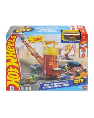 Hot Wheels City Super Fire Station