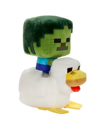 Minecraft 8in Dlx Plush Chicken Jockey
