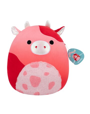 Squishmallows - 12in Med Plush - Red Cow