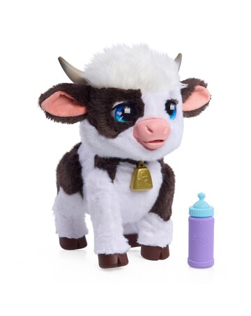 FurReal Riley the Feed & Follow Cow