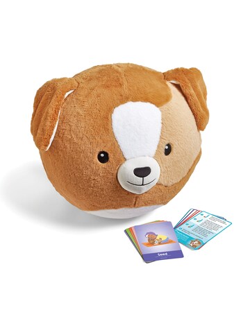 Yoga Ball Buddy with BubblePlush (Dog)