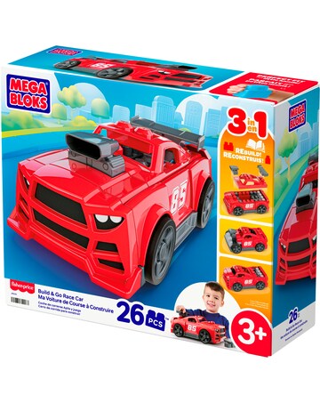 Mega Bloks Build & Go Race Car