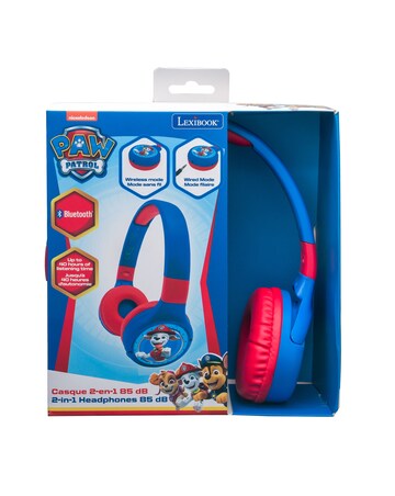 2 foldable Headphones Paw Patrol Design