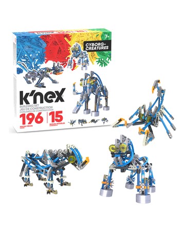 K'Nex 196 Pc/15 Model Cyborg Creatures