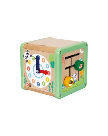 Hi Pando Wooden Play Cube Centre Panda