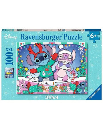 Disney Stitch Christmas, 100pc XXL