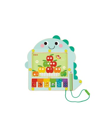 Hi Pando Wooden Dinosaur Magnetic Puzzle