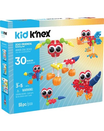 Kid K'Nex Zoo Friends Building Set