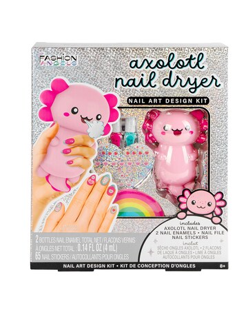 Fashion Hair Dryer Nail Art Design Kit