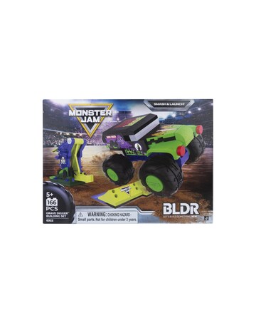 BLDR Monster Jam Building Grave Digger