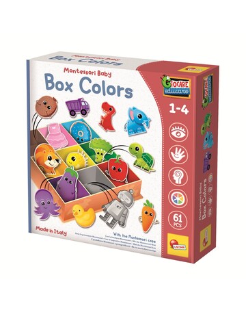 Montesorri Box Colours