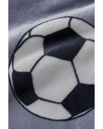 Catherine Lansfield Cosy Football Fleece Blanket Throw
