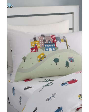 Bianca Fine Linens Transport Cotton Reversible Duvet Cover Set