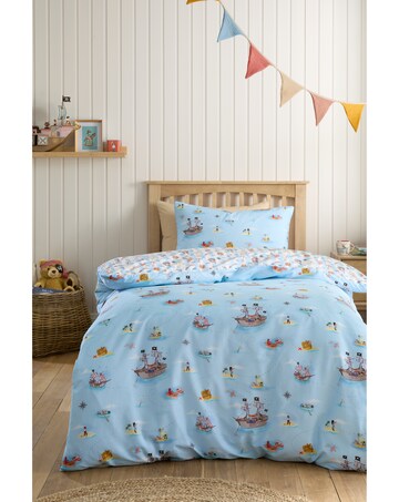 Belle & Boo Pirates Reversible Cotton Duvet Cover Set