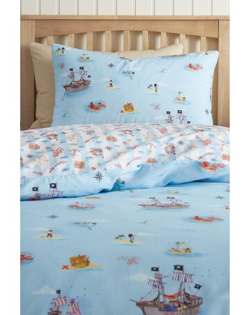 Belle & Boo Pirates Reversible Cotton Duvet Cover Set