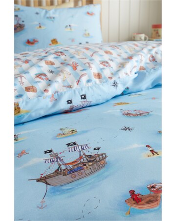 Belle & Boo Pirates Reversible Cotton Duvet Cover Set
