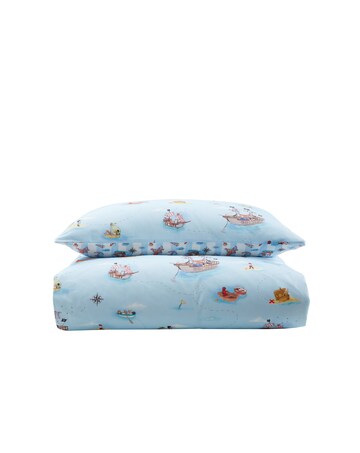 Belle & Boo Pirates Reversible Cotton Duvet Cover Set