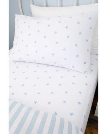 Bianca Fine Linens Mini Star & Stripes Cotton Fitted Sheet