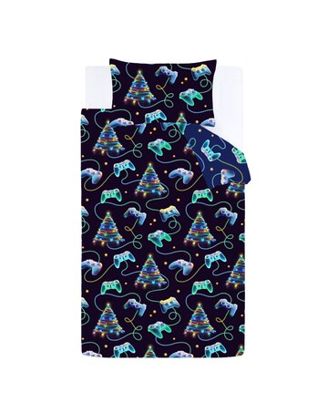 Catherine Lansfield Christmas Gamer So Soft Duvet Cover Set