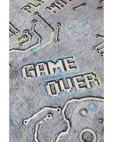 Catherine Lansfield Game Over Glow in the Dark Duvet Cover Set
