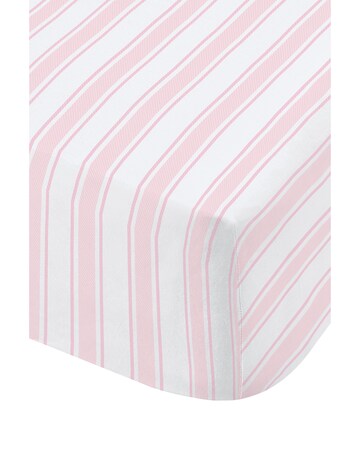 Bianca Fine Linens Check and Stripe Cotton Fitted Sheet
