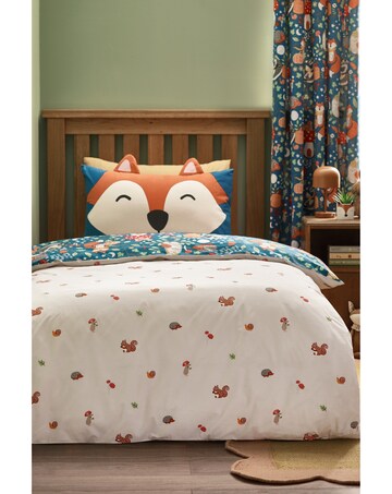 Catherine Lansfield Fox and Woodland Friends Duvet Cover Set